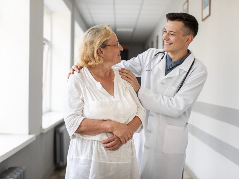 doctor-and-senior-woman-looking-at-each-other